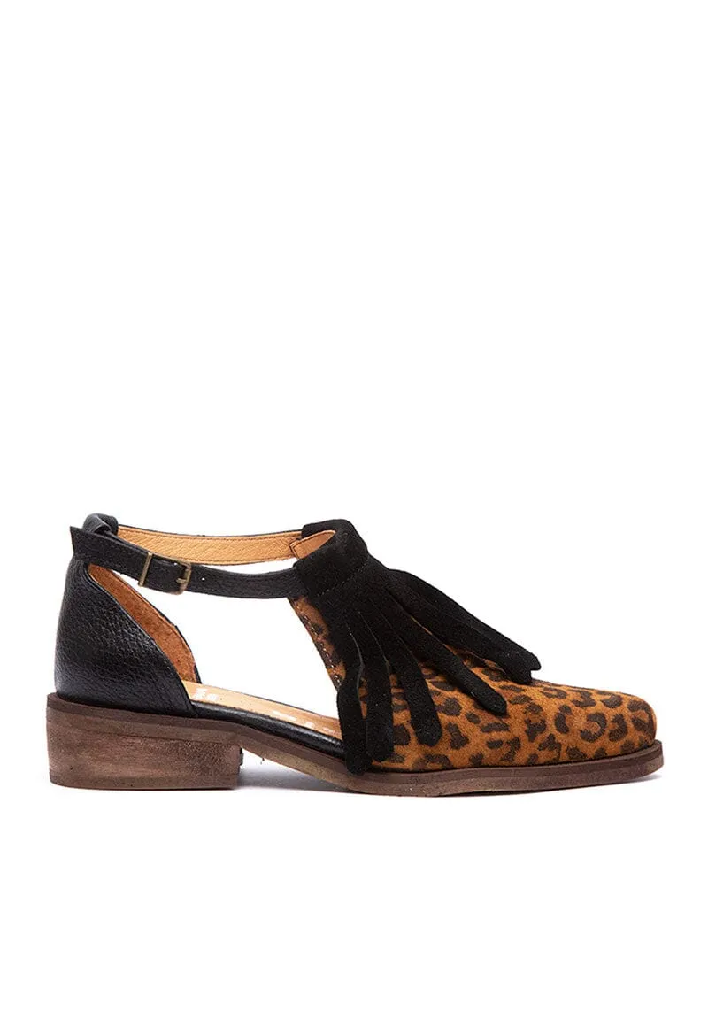 Zapato Mujer / Manly Negro Print