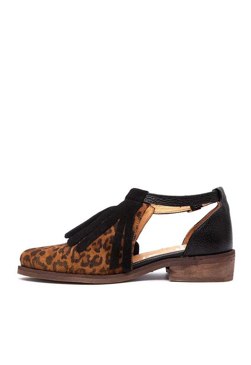 Zapato Mujer / Manly Negro Print