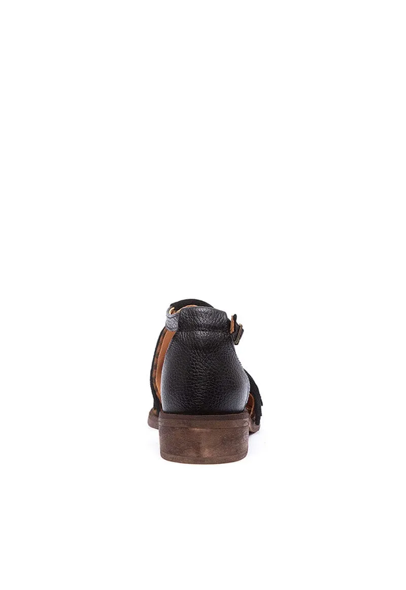 Zapato Mujer / Manly Negro Print
