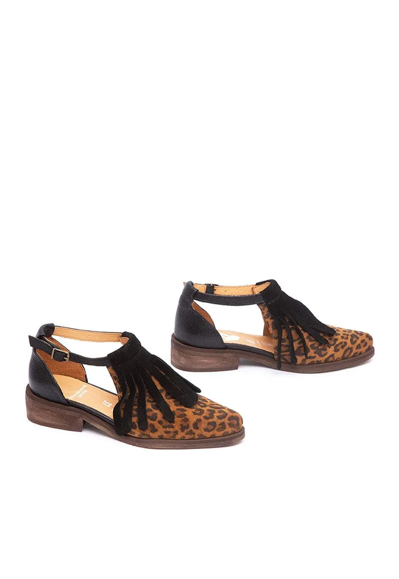 Zapato Mujer / Manly Negro Print