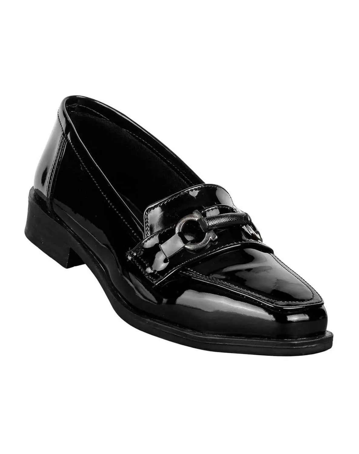 Zapato Mujer Mocasin Vestir Negro Stfashion 04604102