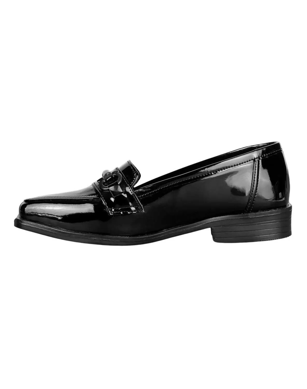 Zapato Mujer Mocasin Vestir Negro Stfashion 04604102