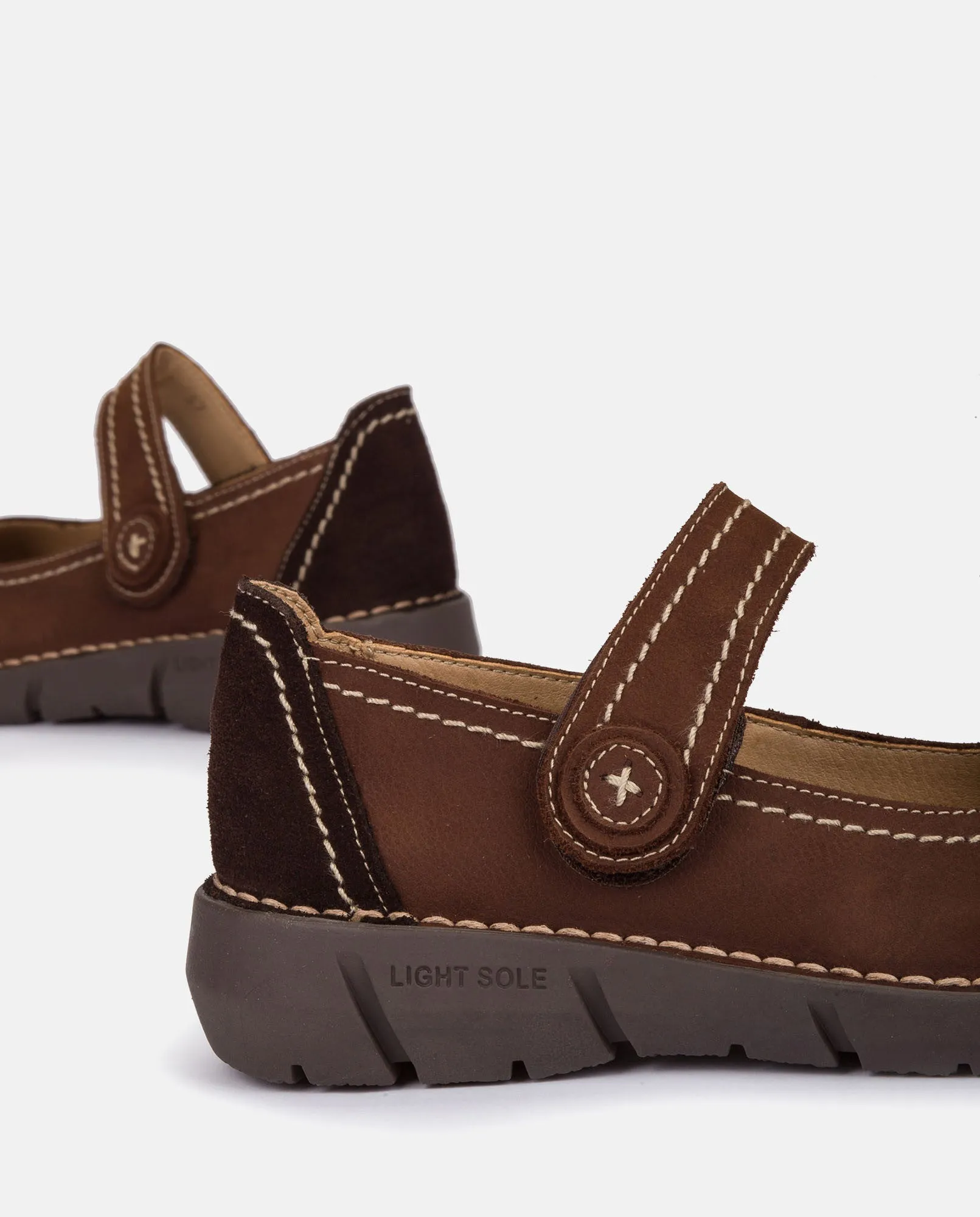 Zapato plano Olba 005 marron