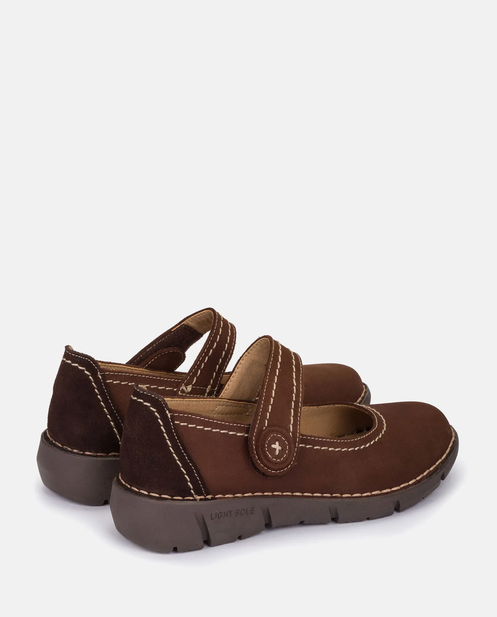 Zapato plano Olba 005 marron