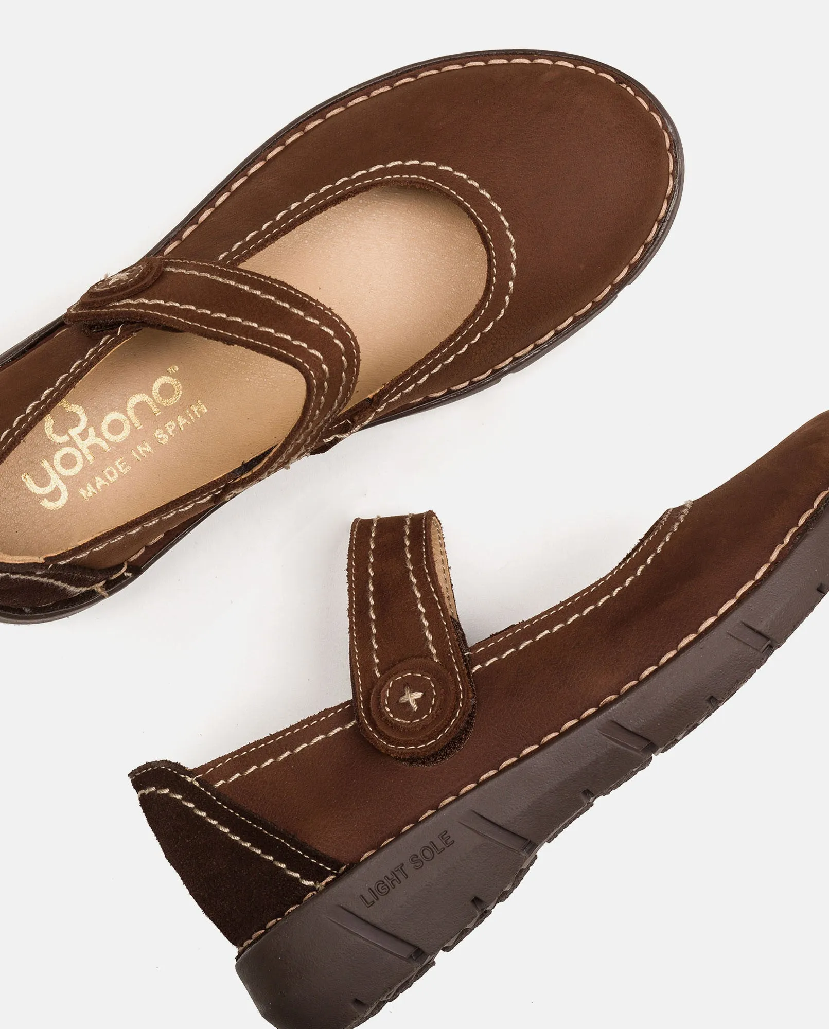 Zapato plano Olba 005 marron