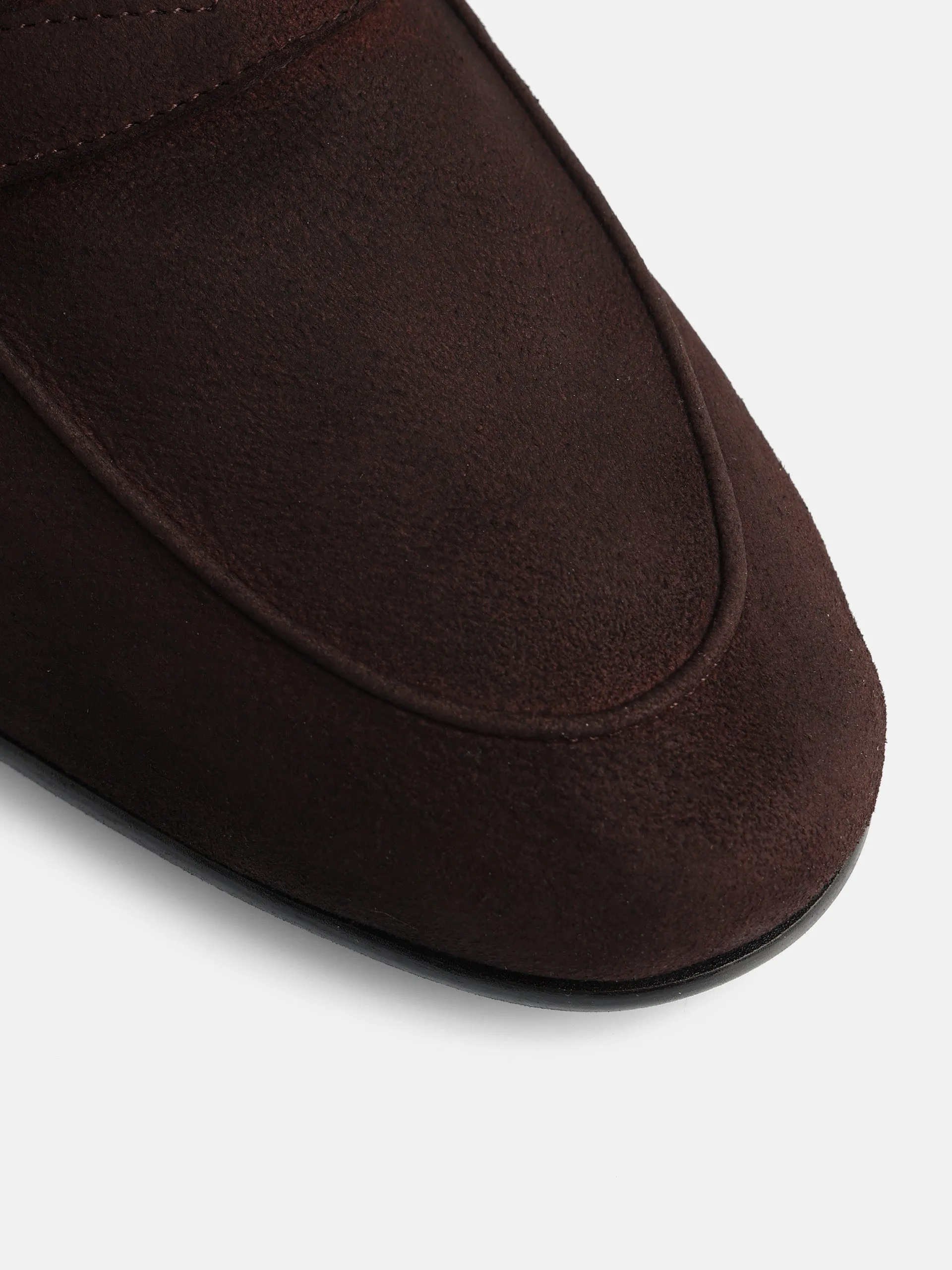 Zapato unique piel antifaz marron