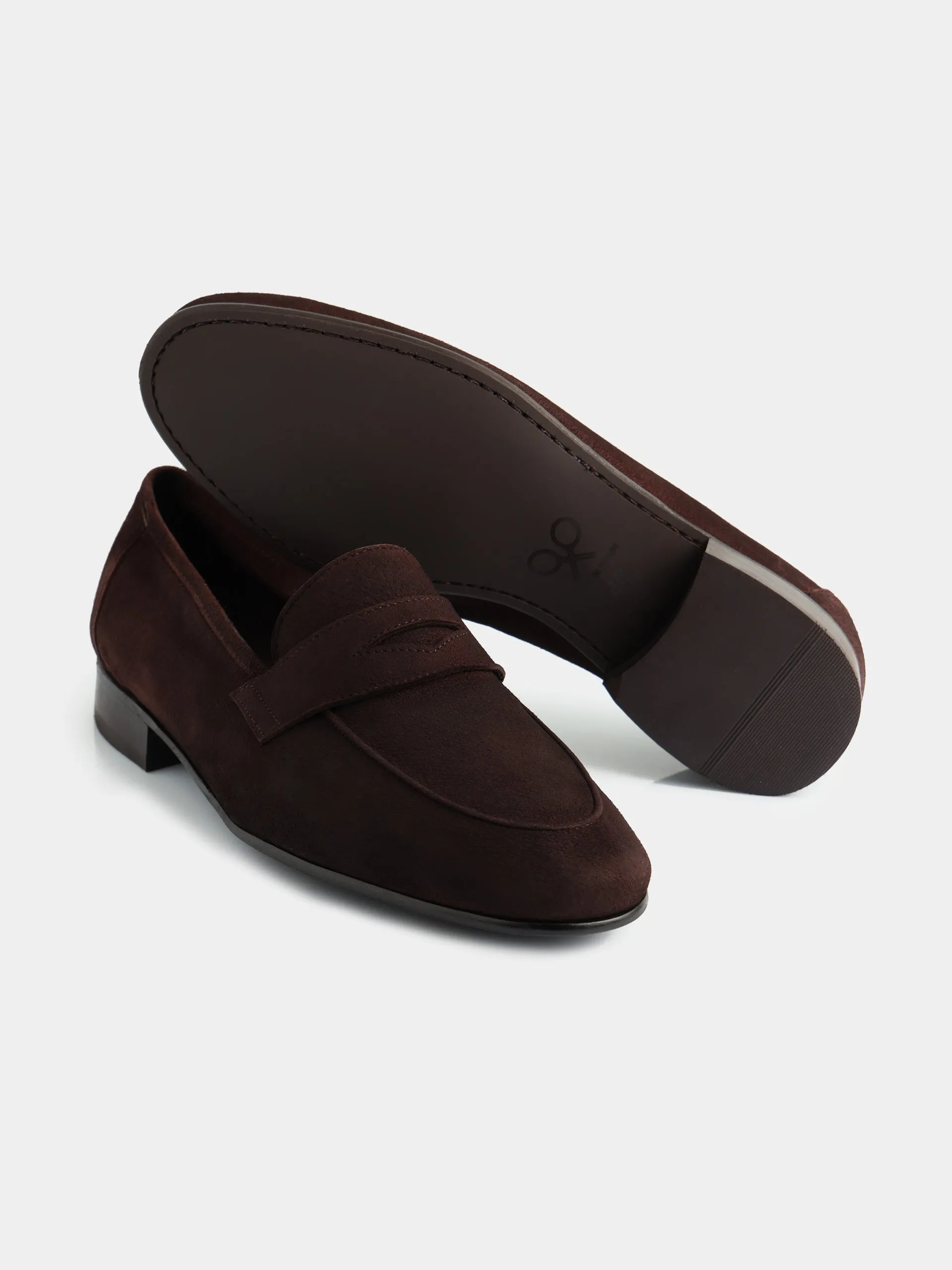 Zapato unique piel antifaz marron