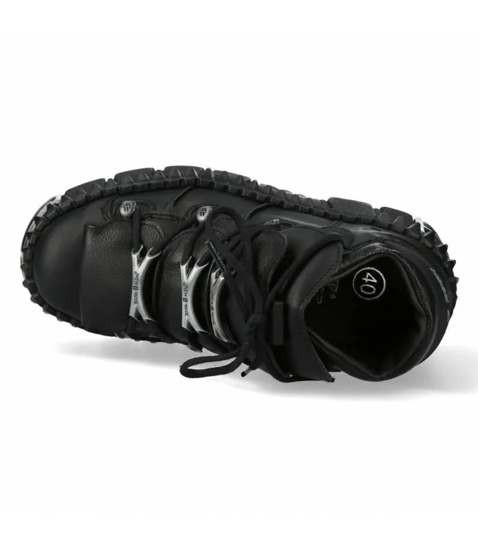 ZAPATOS PIEL URBANOS TOWER PICOS NEW ROCK ORIGINAL PLATAFORMA WALL106S24