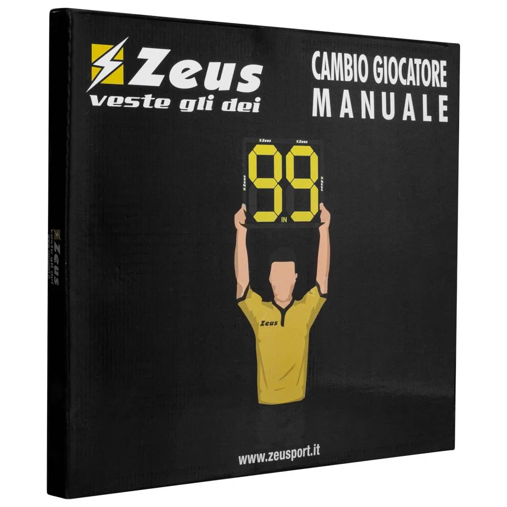 Zeus Marcador manual cambio de jugador