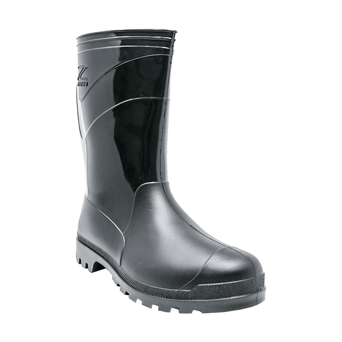 ZORRO PPHU201504.5 TALLA 36 PAR DE BOTAS PVC ANTIDESLIZANTES FORRO INTERNO ANTIBACTERIAL NEGRAS ALTAS