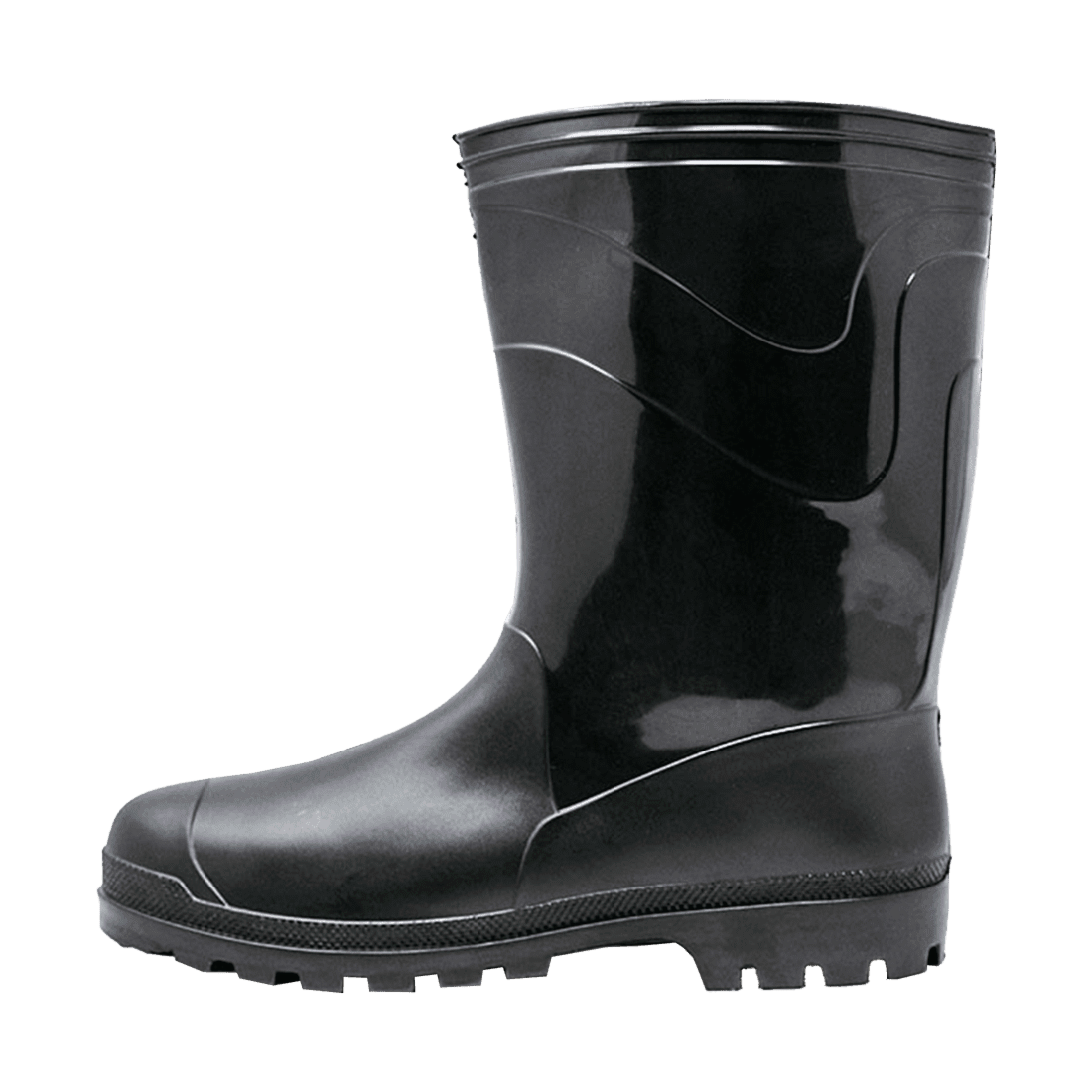 ZORRO PPHU201504.5 TALLA 36 PAR DE BOTAS PVC ANTIDESLIZANTES FORRO INTERNO ANTIBACTERIAL NEGRAS ALTAS